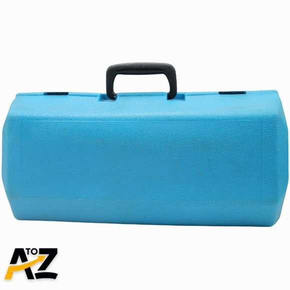 Vintage Gabriel Erector Plastic Blue Carrying Case Empty - Picture 3 of 10